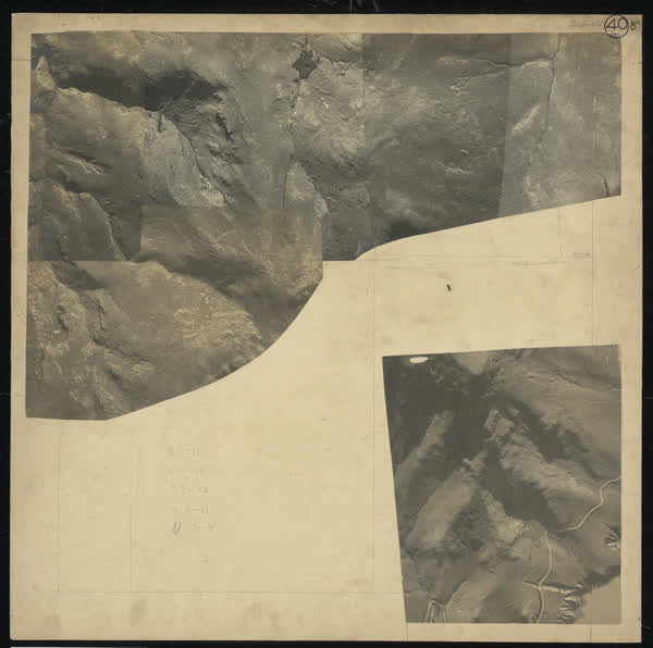 Aerial photomosaic of Port Hills and Rāpaki, 1926