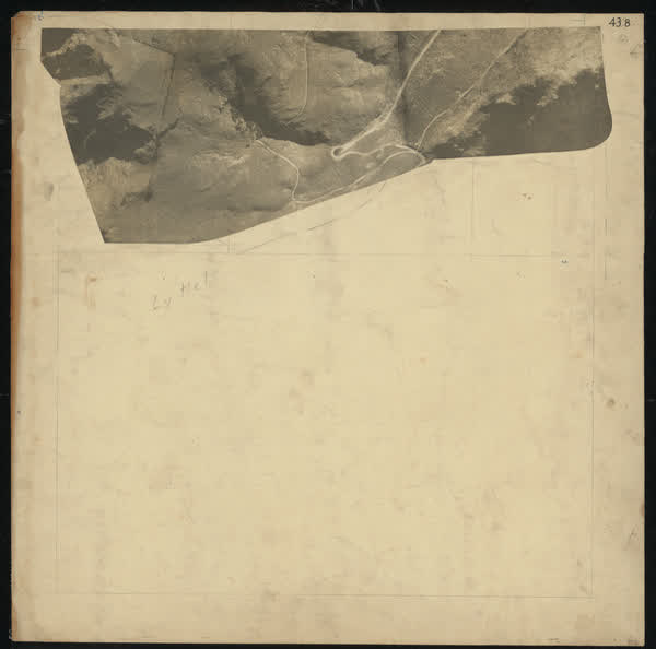 Aerial photomosaic of Evans Pass Road, 1926