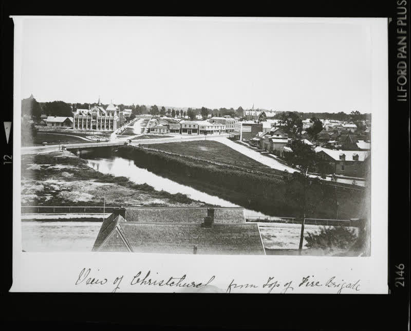 Negative: Market Square, 1880