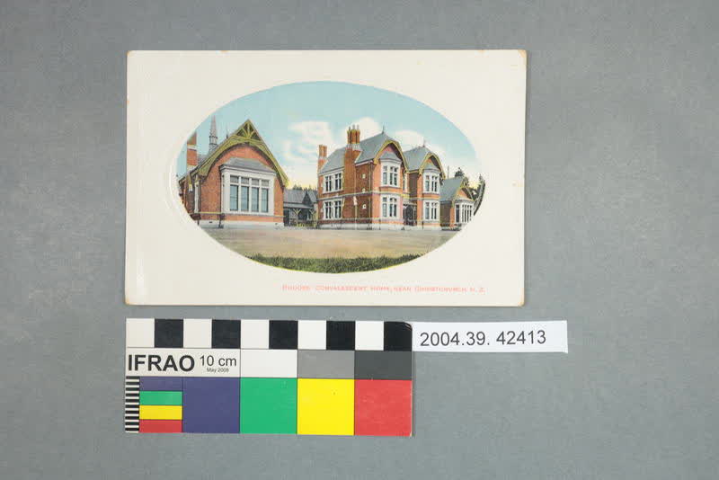 Postcard: Rhodes' Convalescent Home, 1917