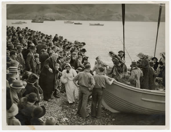 French landing re-enactment, 1940