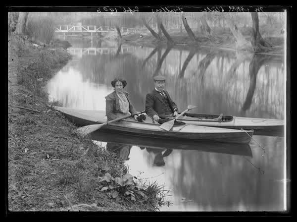Mr. and Mrs. Steele, Fuller's, September 1903, 1903