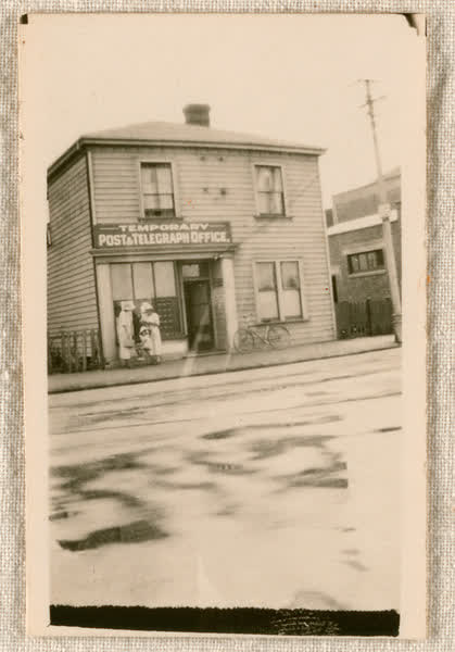 Temporary Post & Telegraph Office, 1900