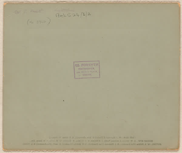 Delegates to Conference of New Zealand Master Carriers' Federation reverse, 1926