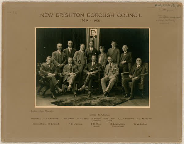 New Brighton Borough Council members, 1929