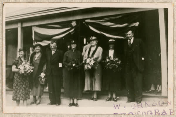 Opening of the New Brighton kindergarten building, 1935