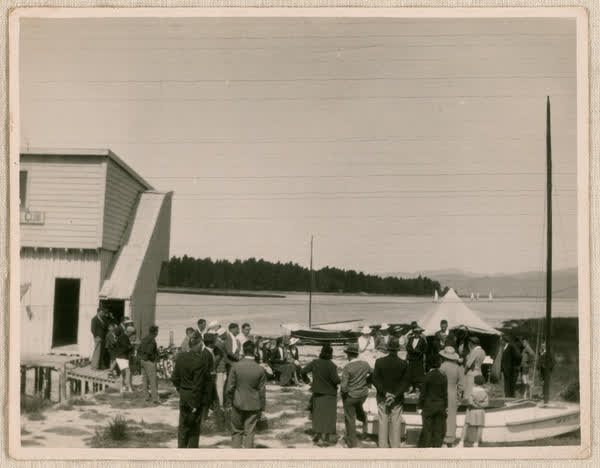 Opening of Pleasant Point Yacht Club, 1936