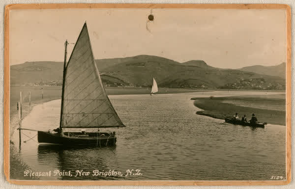 Pleasant Point, New Brighton postcard, 1920