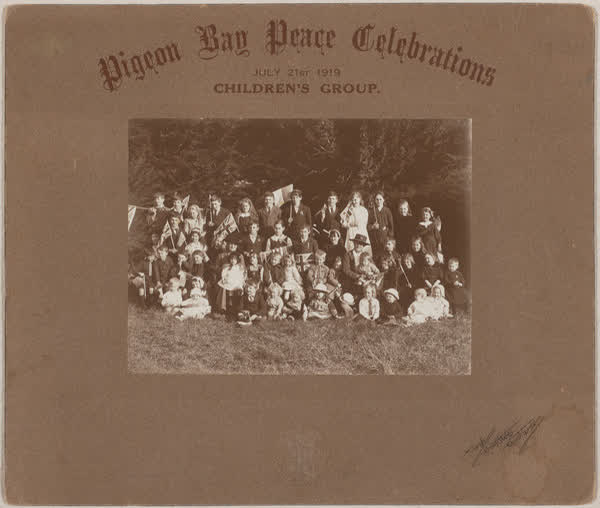 Pigeon Bay Peace Celebrations, 1919
