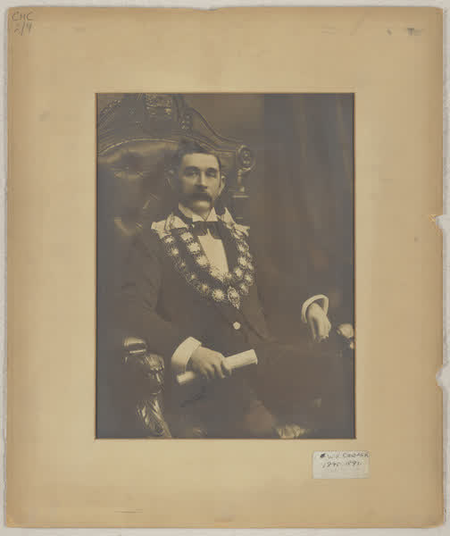 Walter Cooper, Mayoral portrait, 1895