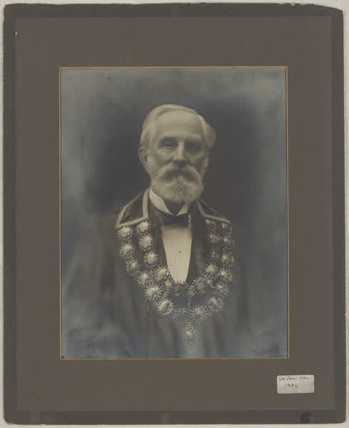 John Hall, Mayoral portrait, 1906