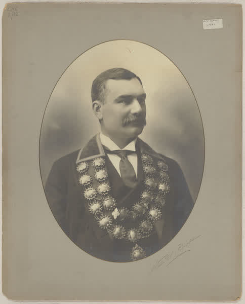 Arthur Rhodes, Mayoral portrait, 1901