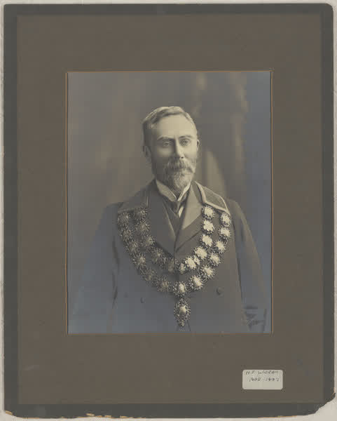 Henry Wigram, Mayoral portrait, 1902