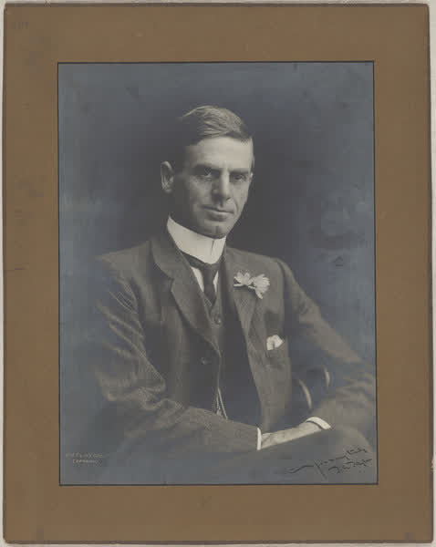 Tommy Taylor, portrait, 1911