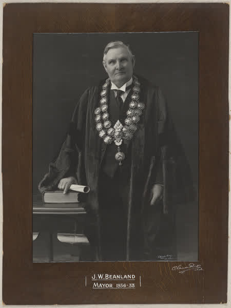 John Beanland, Mayoral portrait, 1936