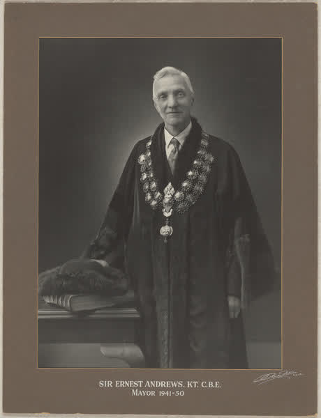 Ernest Andrews, Mayoral portrait, 1941