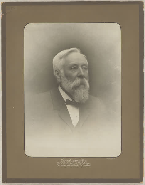 Charles Allison, portrait, 1950