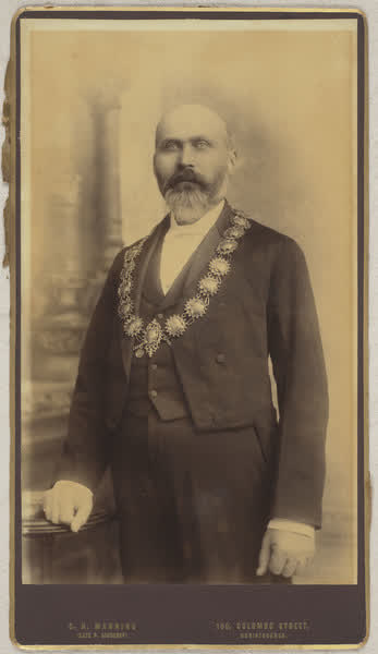 Samuel Manning, Mayoral portrait, 1890