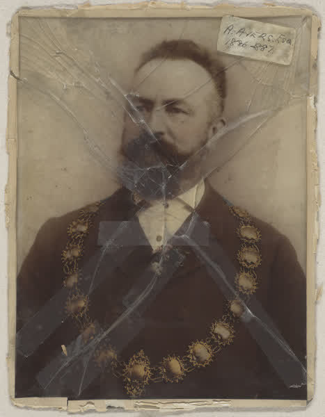 Aaron Ayers, Mayoral portrait, 1886
