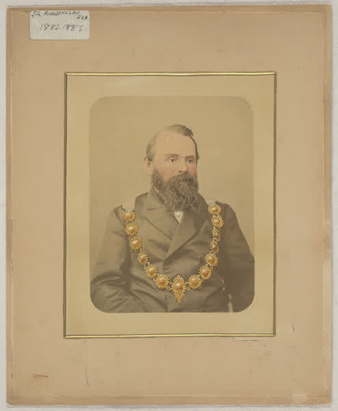 George Ruddenklau, Mayoral portrait, 1882