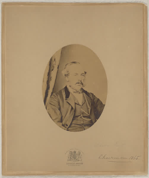Isaac Luck, portrait, 1865