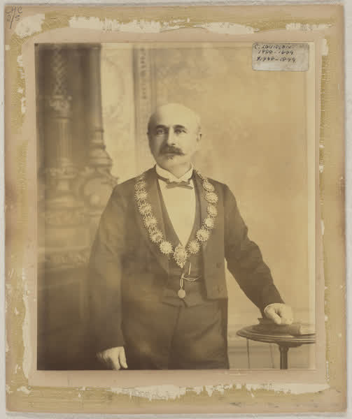 Charles Louisson, Mayoral portrait, 1888