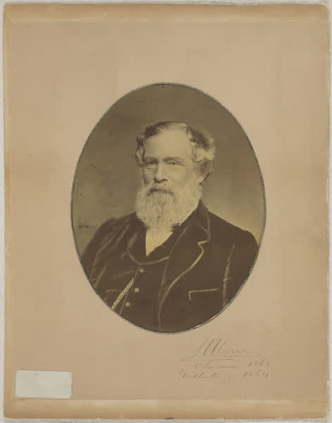 John Ollivier, portrait, 1863