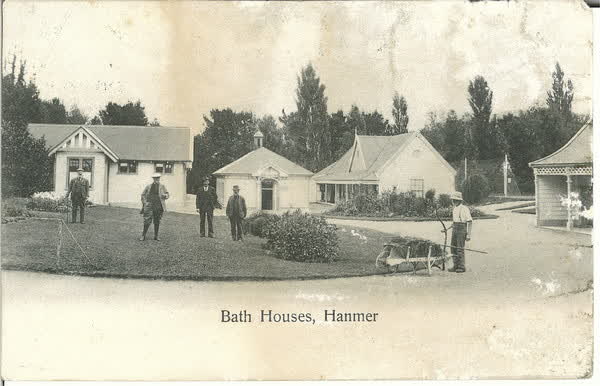 Bath Houses, Hanmer, 1900