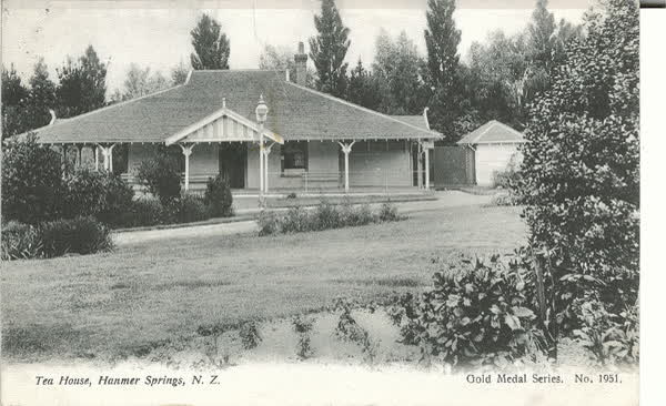 Tea House, Hanmer Springs, N.Z., 1900