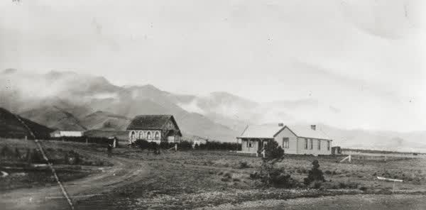 St Andrews Church and Fairview House, 1898