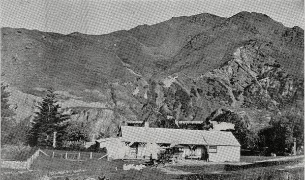 Upper Waiau Ferry accommodation house, 1890