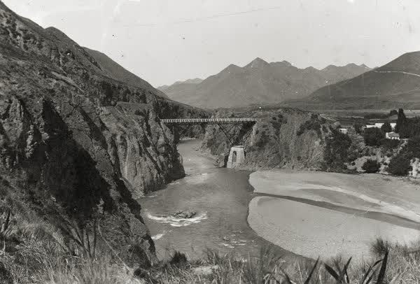Waiau Ferry Bridge, 1900