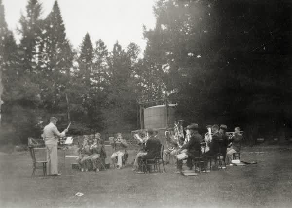 Hanmer Springs Brass Band, 1900