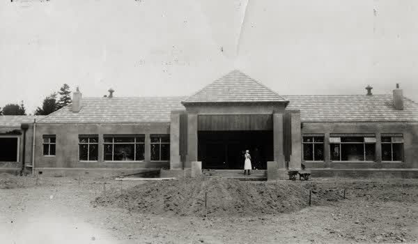 Queen Mary Hospital, Rutherford Ward construction, 1940