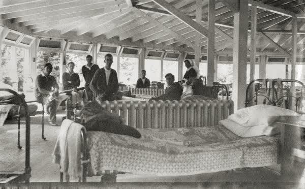 Queen Mary Hospital, Soldiers Block Ward 3, 1910