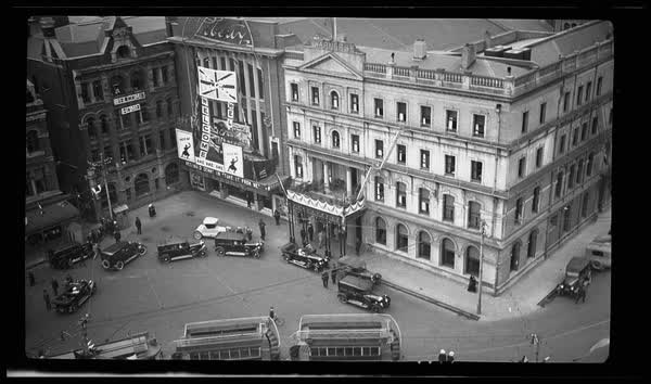 Warners and Square with Duke of York, 1927
