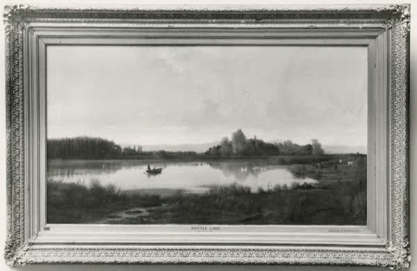 Painting of Bottle Lake, 1882