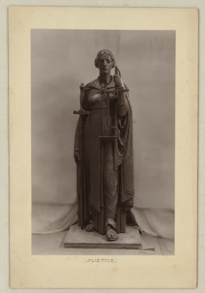 The figure "Justice", 1930