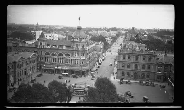 Square from Cathedral, 1927