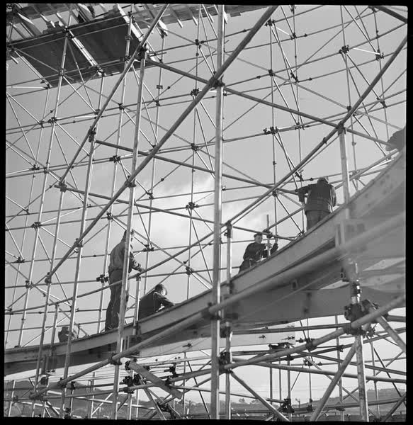 Construction of the New Zealand Centennial Exhibition, 1939