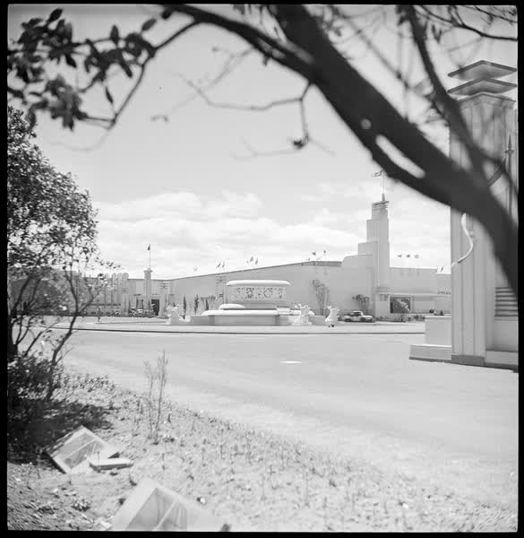 Central Fountain in New Zealand Centennial Exhibition, 1939