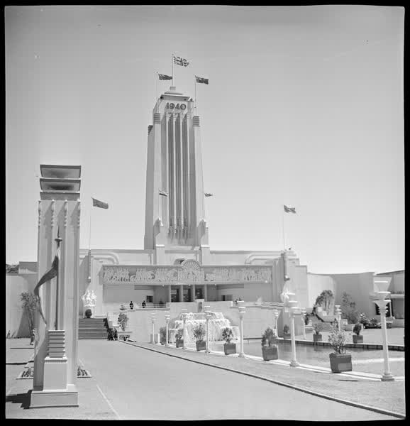 Observation Tower at the New Zealand Centennial Exhibition, 1939