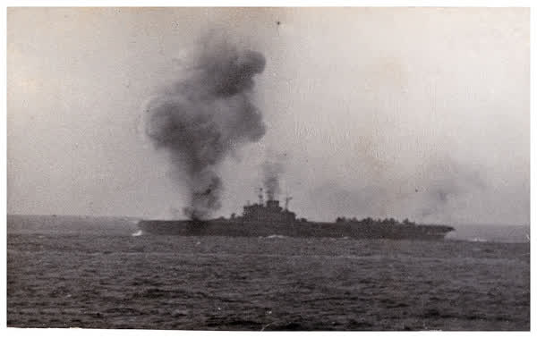 HMS Implacable, 1945