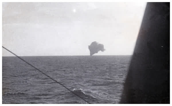 Downed Japanese aircraft, 1945