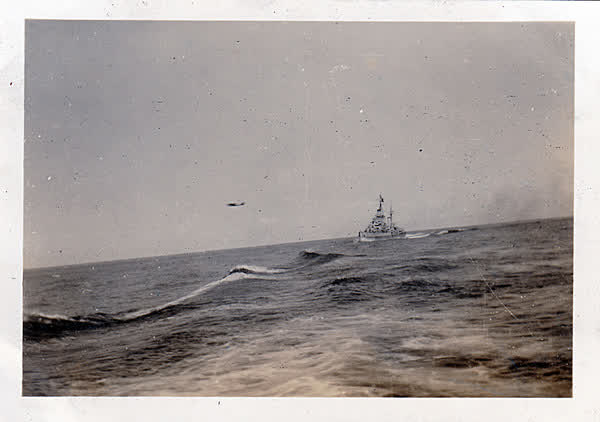 Attack by Japanese plane, 1944