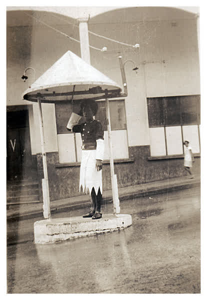 Police officer in Fiji, 1946