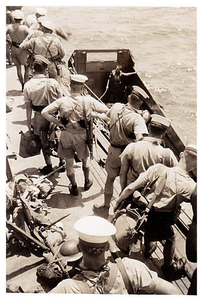 Occupation troops, 1945