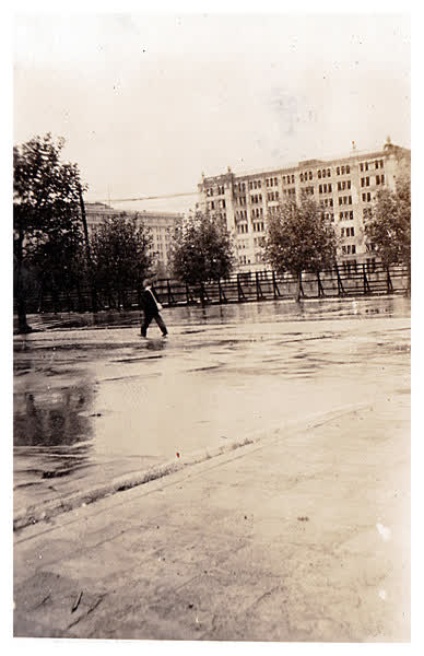 Buildings in Tokyo, 1945