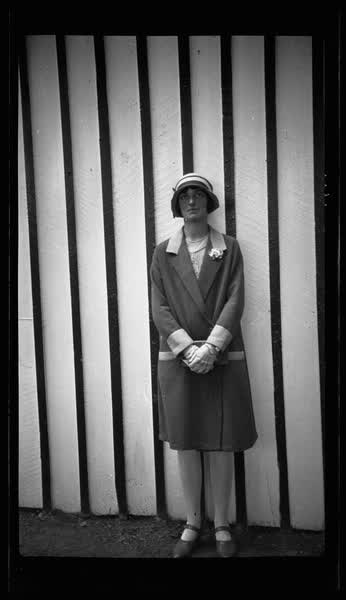 Hilda Mary Heckler, Boat sheds, Cambridge Terrace, 1927