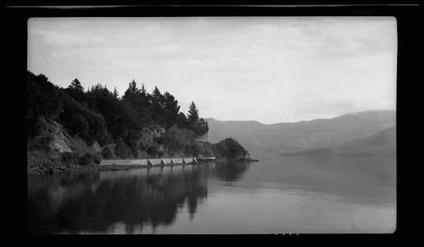 Akaroa boat skids, 1927